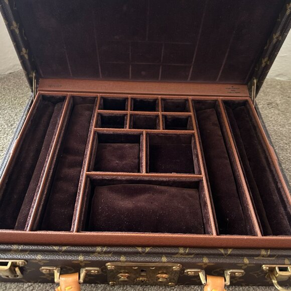 Louis Vuitton Monogram Jewelry Box Case Boite Bijoux - Picture 2 of 16